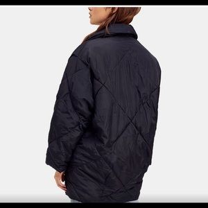 Free People Black Puffer